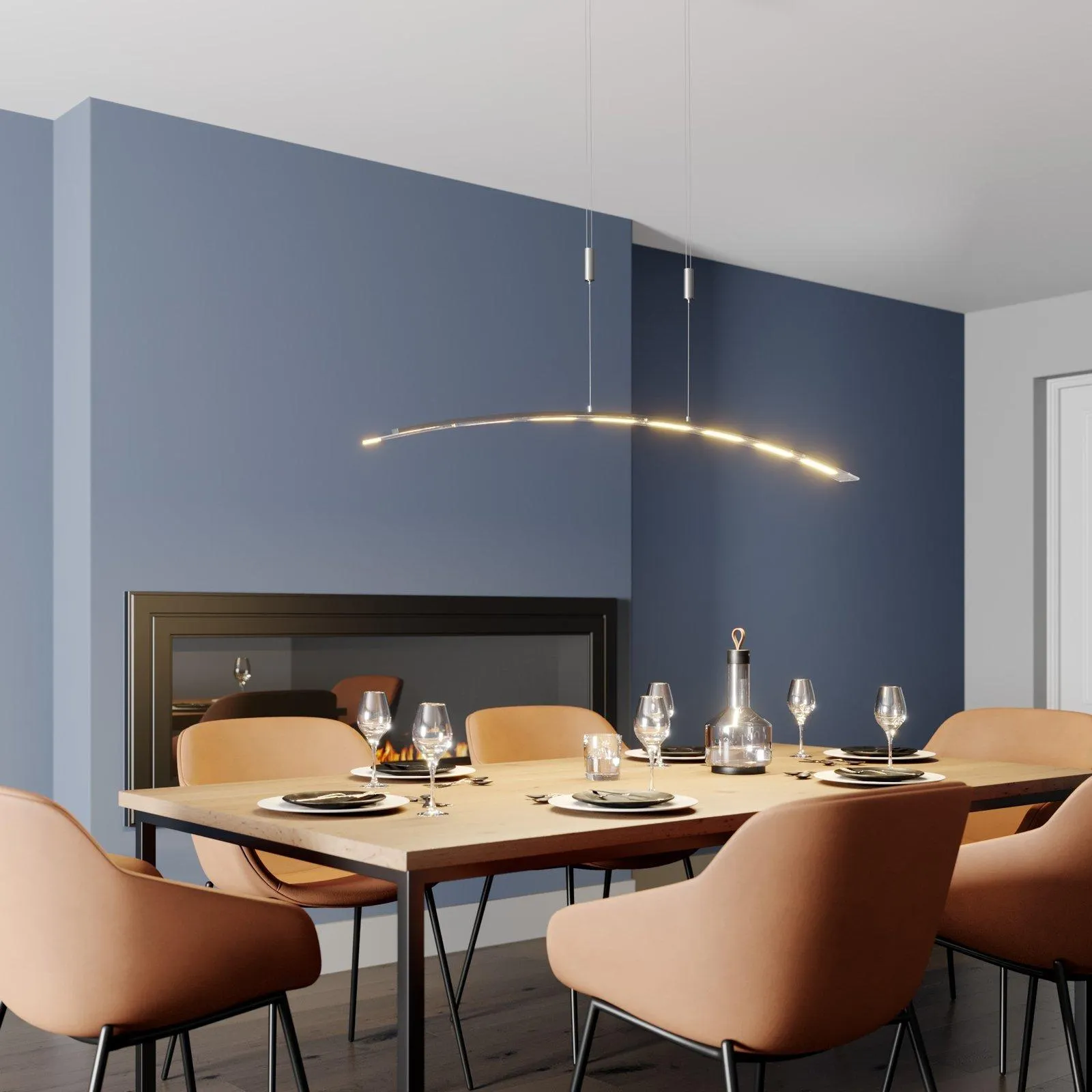 Manon - höhenverstellbare LED-Pendellampe