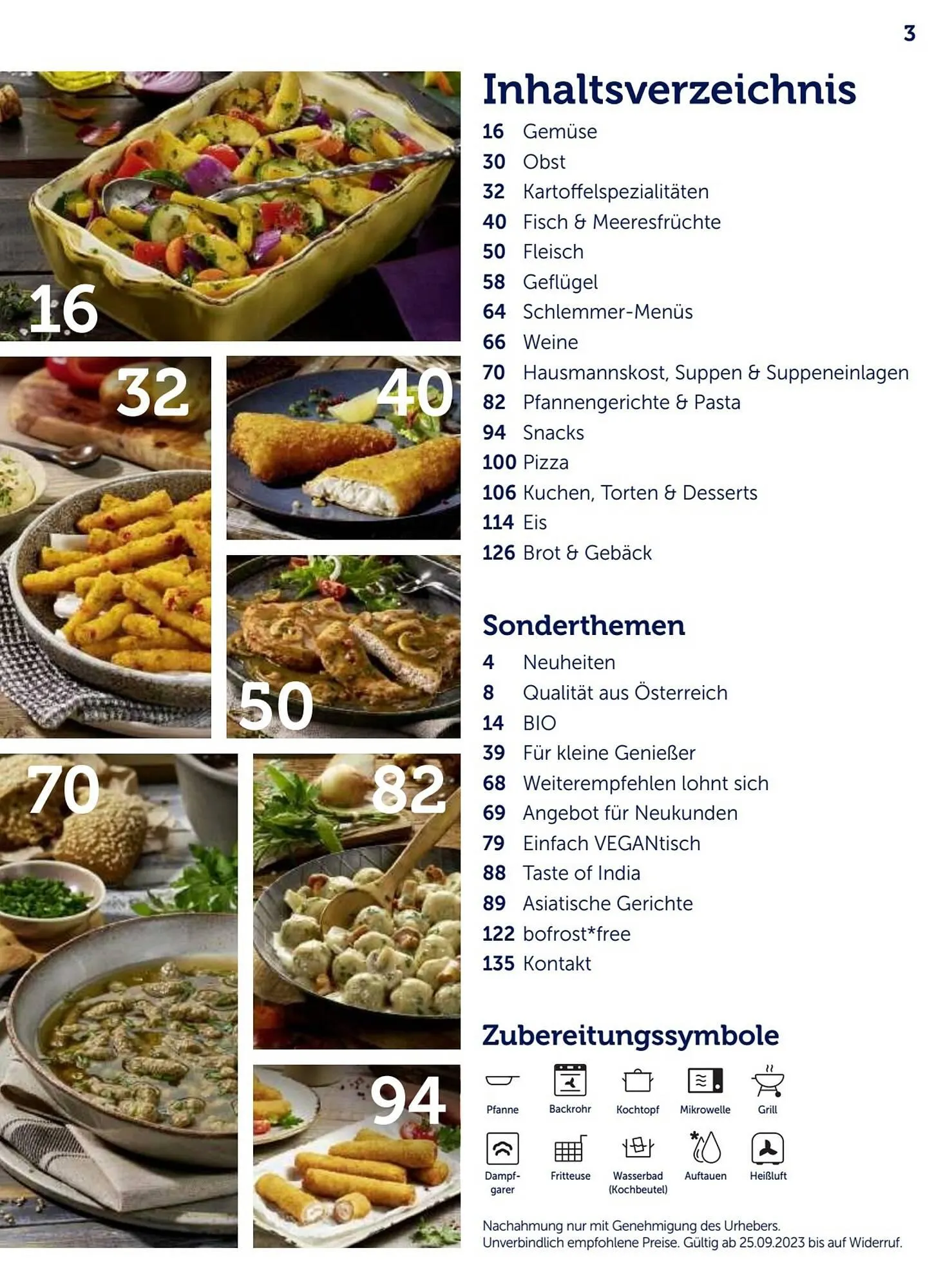 Bofrost Flugblatt von 25. September bis 29. Februar 2024 - Flugblätt seite  3