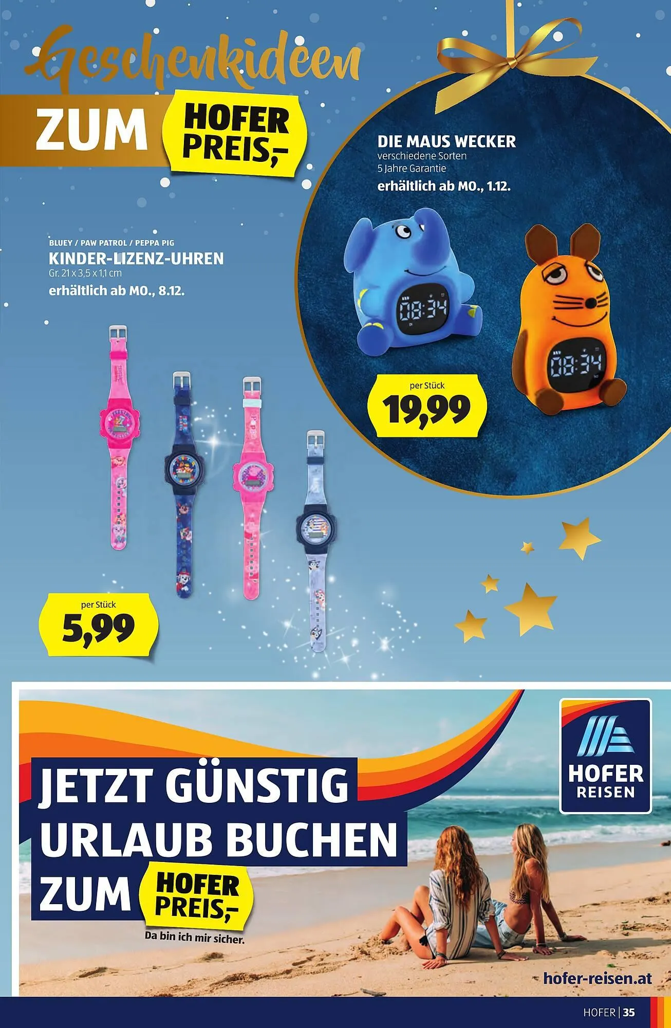 Hofer Flugblatt von 7. November bis 24. Dezember 2025 - Flugblätt seite  35