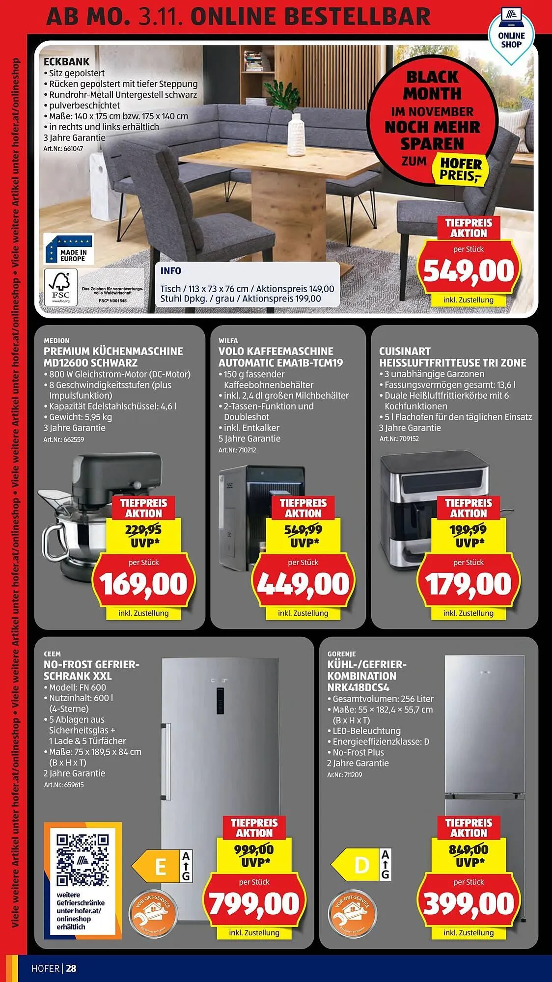 Hofer Flugblatt von 30. Oktober bis 6. November 2025 - Flugblätt seite  32