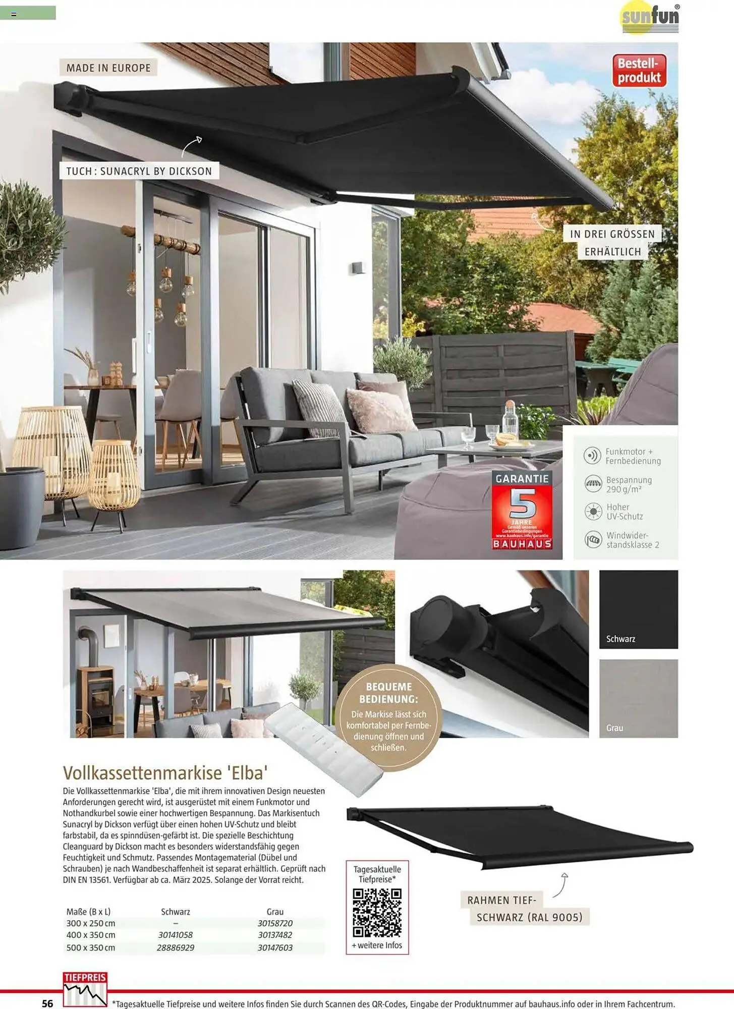 Bauhaus Flugblatt von 4. März bis 31. Dezember 2025 - Flugblätt seite  56