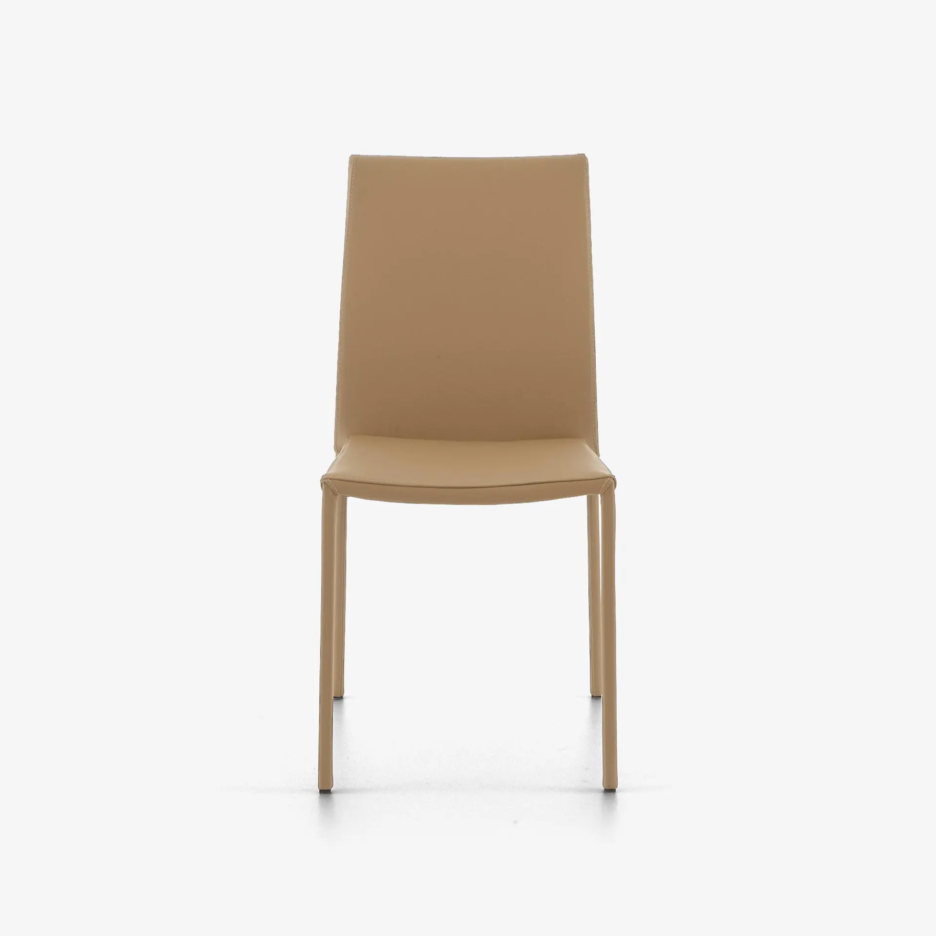 SLIM CHAIR STUHL LEDER BEIGE