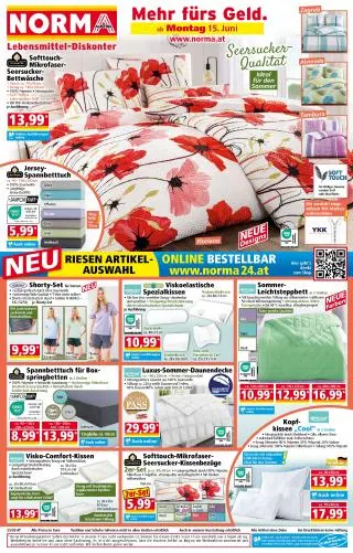 Norma Flugblatt von 15. Juni bis 21. Juni 2026 - Flugblätt seite 1