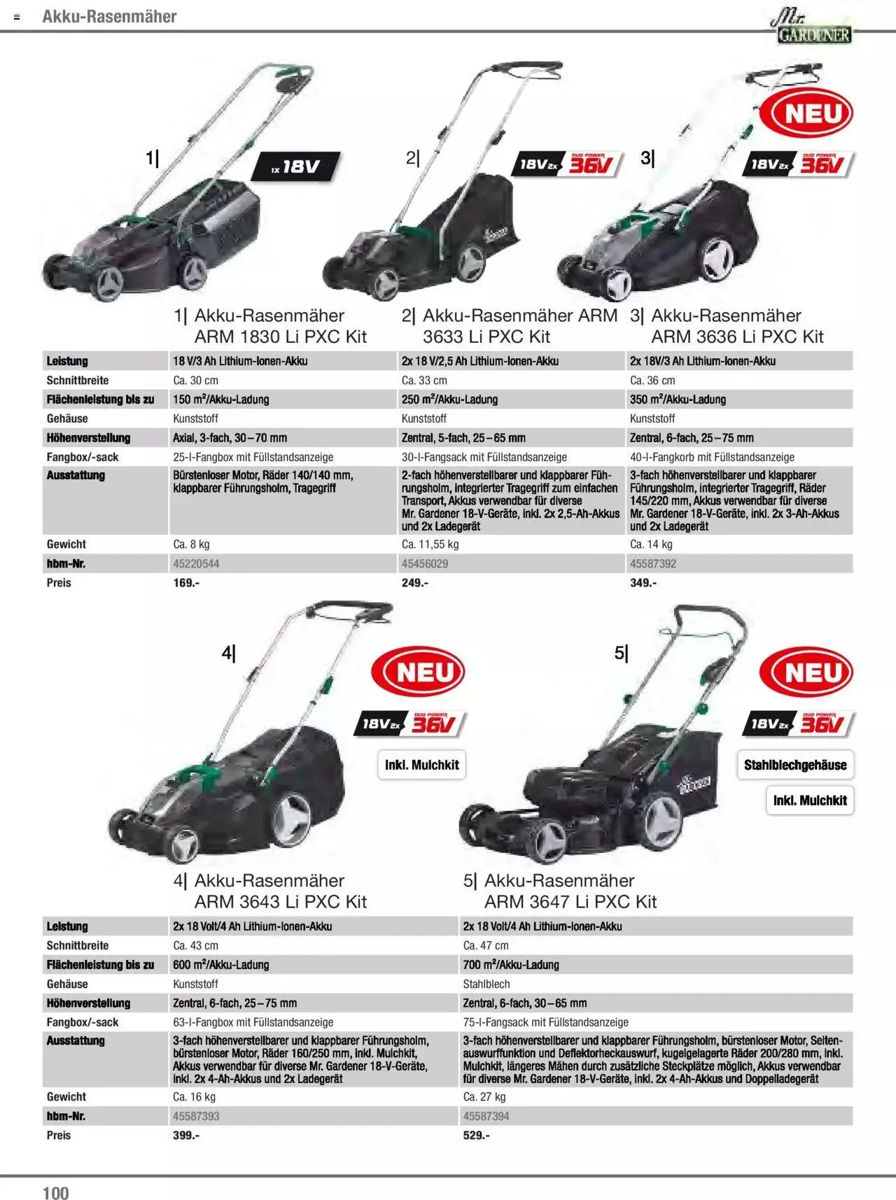 Hagebau Gartenjahr 2023 von 7. März bis 31. Dezember 2023 - Flugblätt seite  100