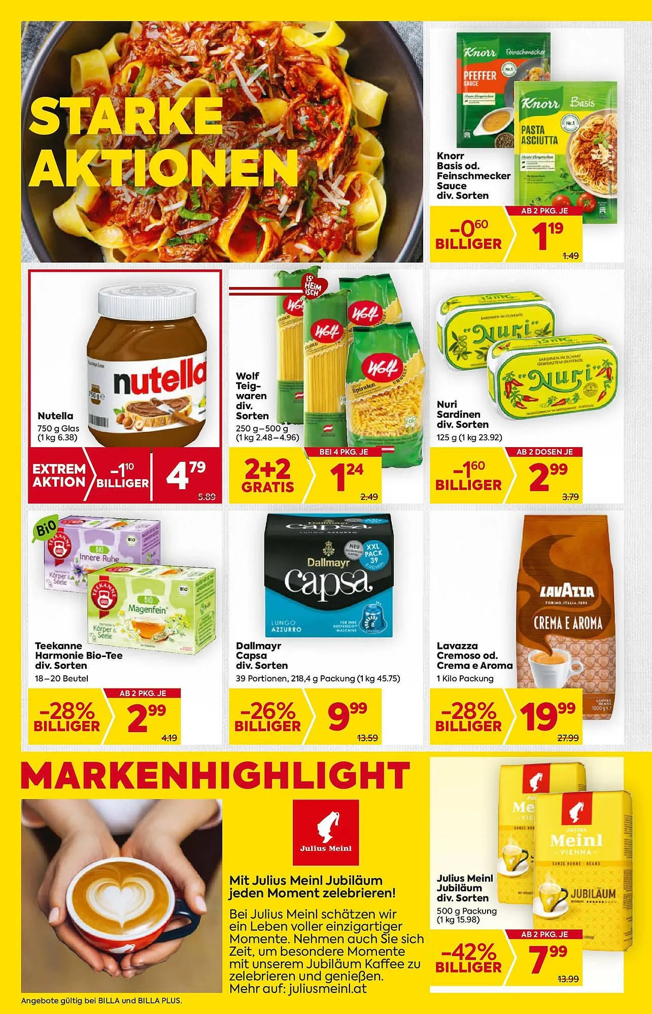 Billa Flugblatt von 13. Februar bis 19. Februar 2025 - Flugblätt seite 10