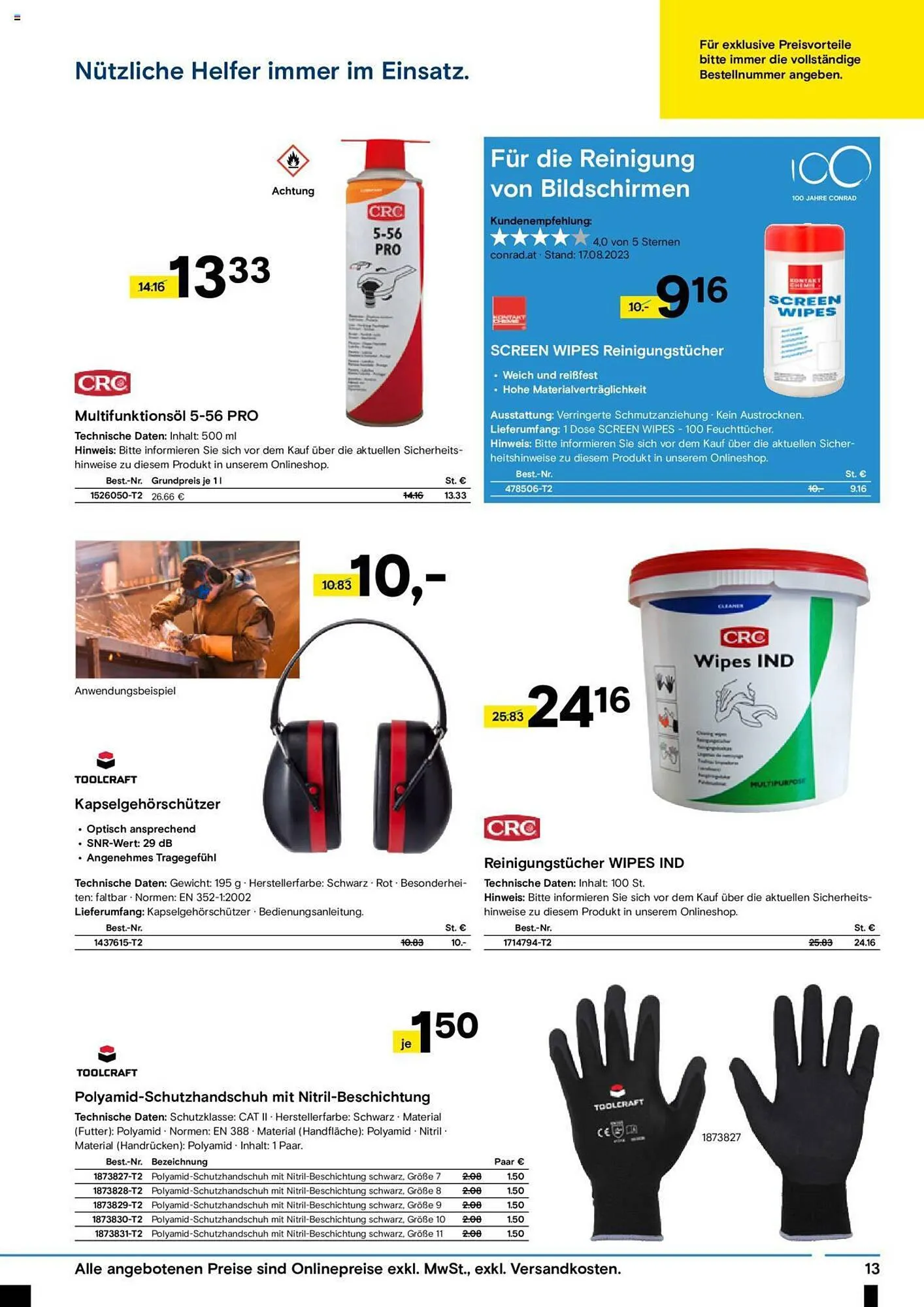 Conrad Flugblatt von 4. September bis 22. Oktober 2023 - Flugblätt seite  15