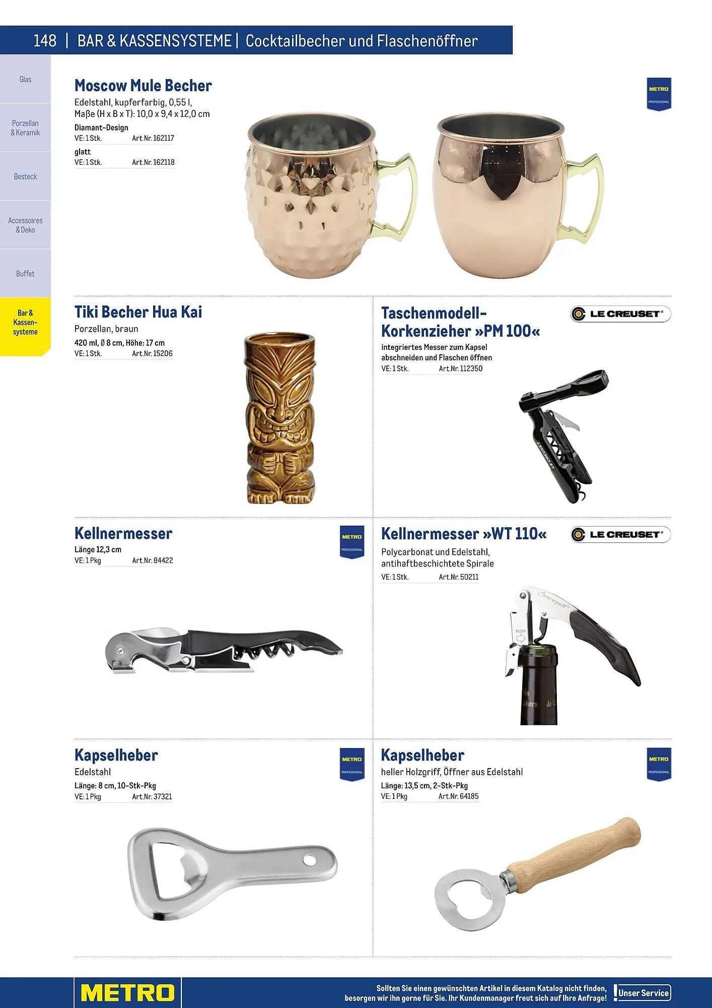 Metro Flugblatt von 25. März bis 31. Dezember 2026 - Flugblätt seite  148