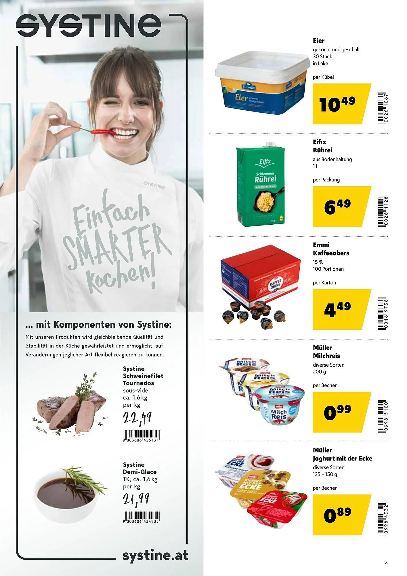 Eurogast Grissemann Flugblatt von 12. Jänner bis 24. Jänner 2026 - Flugblätt seite  9