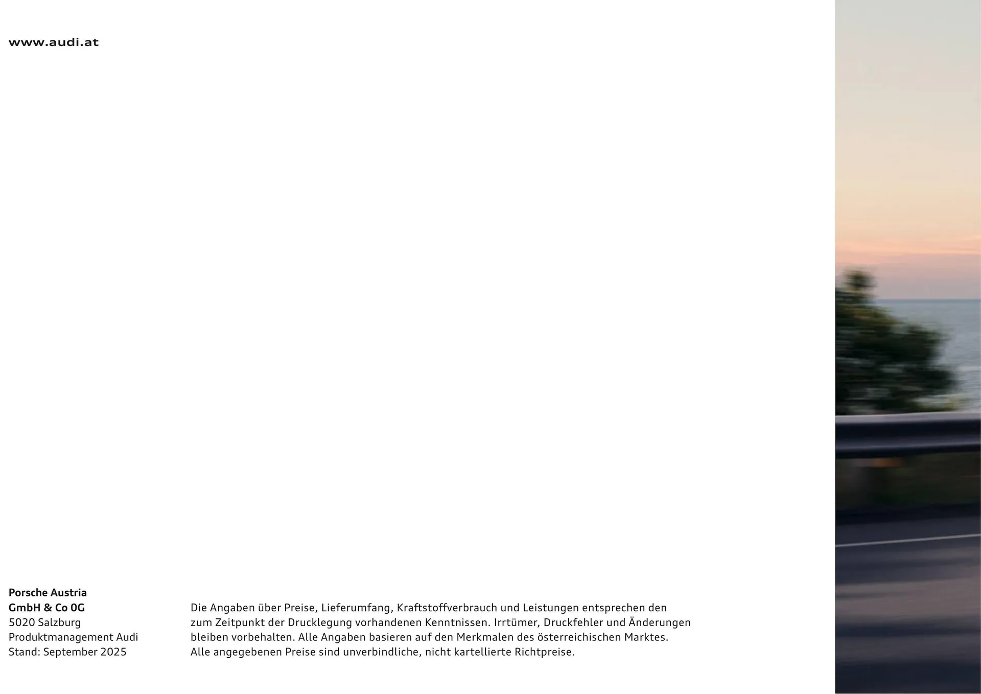 Audi Flugblatt von 20. November bis 22. Juli 2026 - Flugblätt seite 132