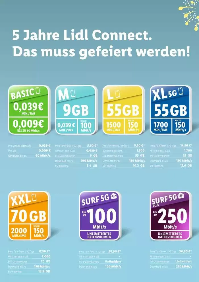 Sonderflyer Lidl Connect von 26. September bis 13. November 2024 - Flugblätt seite  2
