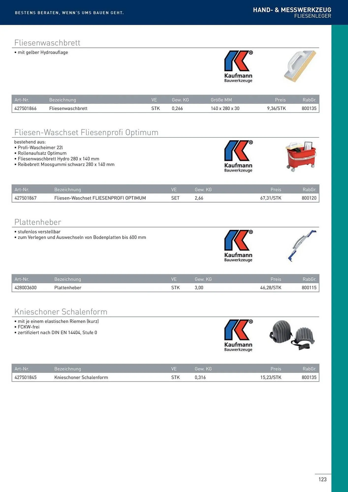 Würth Flugblatt von 22. Februar bis 31. Dezember 2024 - Flugblätt seite 123