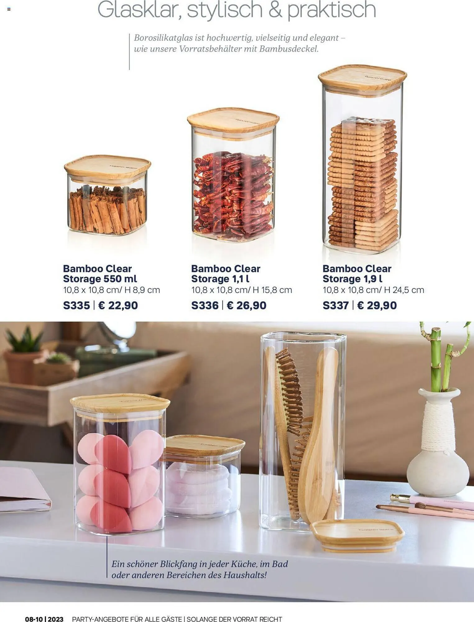 Tupperware Flugblatt von 7. August bis 5. November 2023 - Flugblätt seite 5