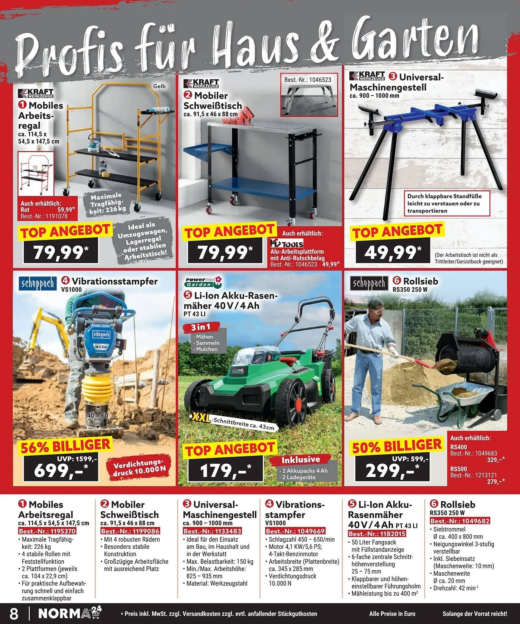 Norma Prospekt von 1. November bis 1. Dezember 2025 - Flugblätt seite  8