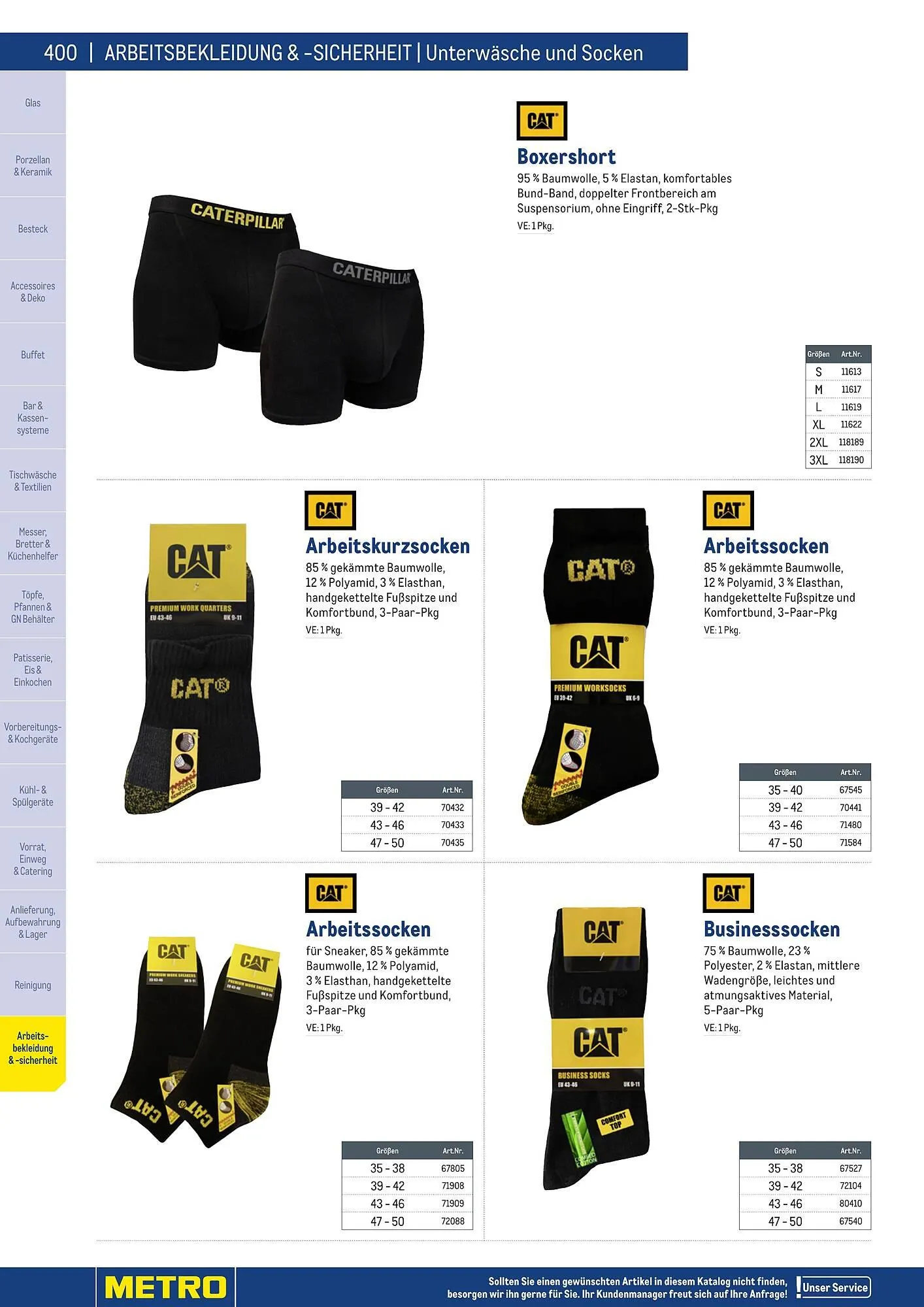 Metro Flugblatt von 25. März bis 31. Dezember 2026 - Flugblätt seite  400