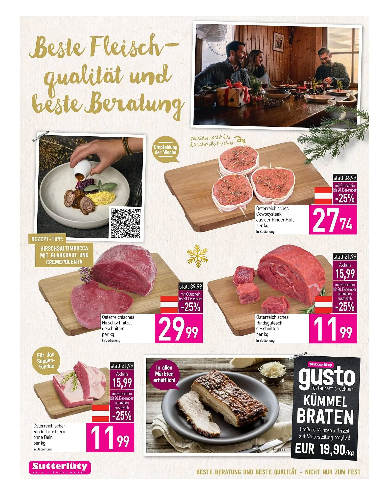 Sutterlüty Flugblatt von 11. Dezember bis 16. Dezember 2025 - Flugblätt seite  18