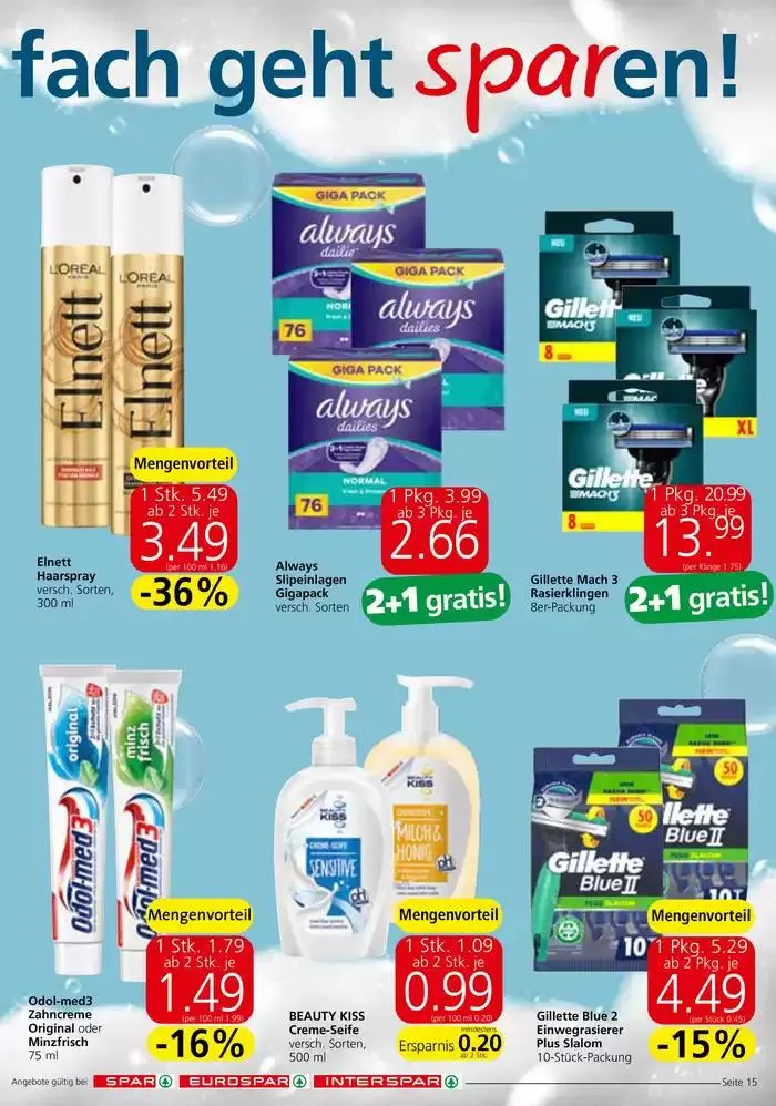 Tolles Angebot für alle Kunden von 25. September bis 9. Oktober 2024 - Flugblätt seite 15