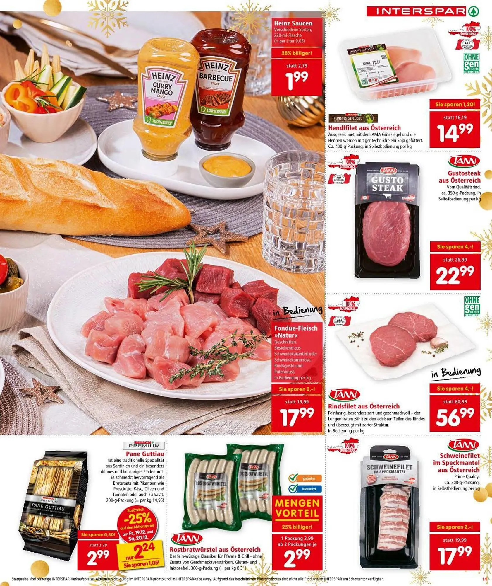 Interspar Flugblatt von 18. Dezember bis 31. Dezember 2025 - Flugblätt seite  11