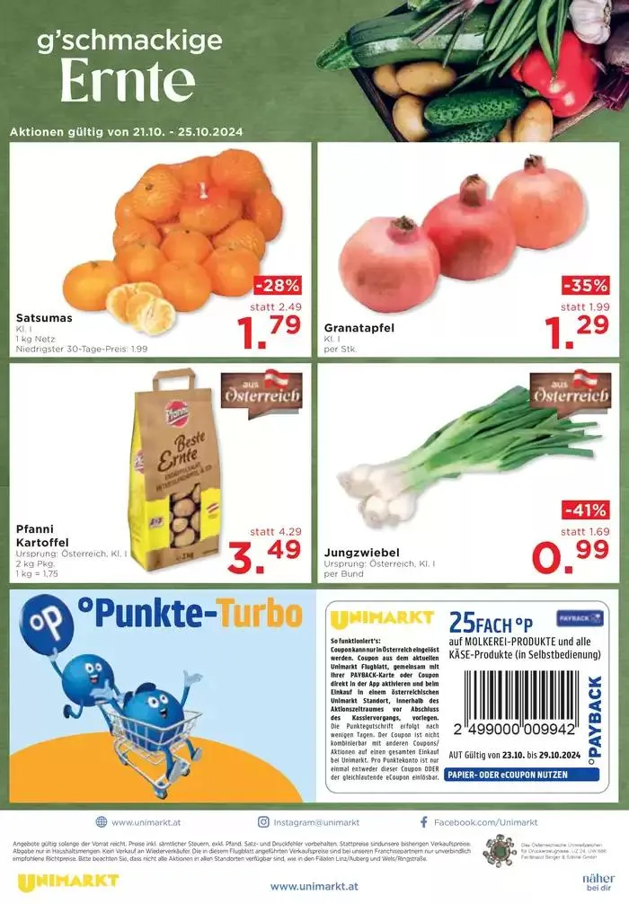 Aktuelle Sonderaktionen von 23. Oktober bis 29. Oktober 2024 - Flugblätt seite 12