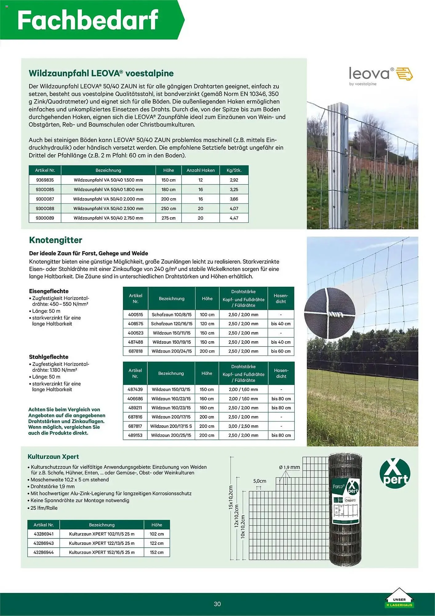 Lagerhaus Flugblatt von 5. November bis 31. Dezember 2025 - Flugblätt seite  30