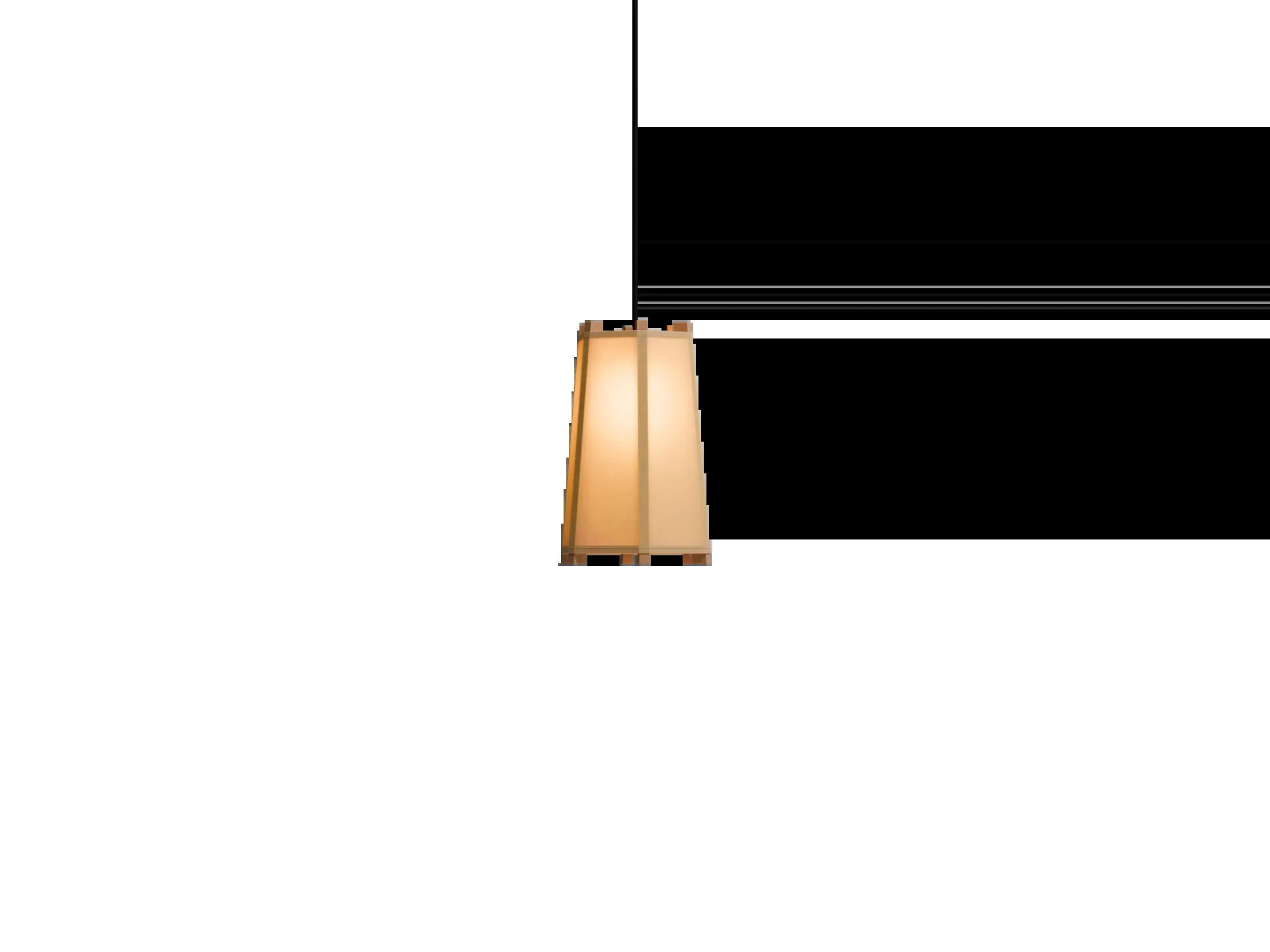 Hängeleuchte Taya Pur, Buche, Ø 24,2 x 36,2 cm