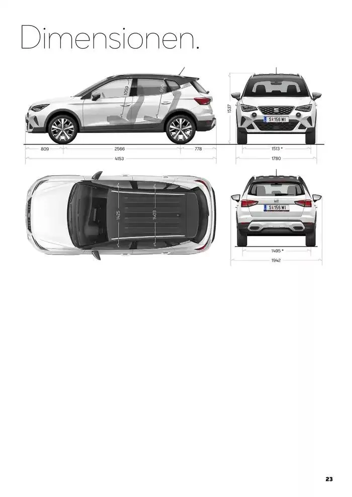 Seat Arona von 31. Jänner bis 22. Jänner 2026 - Flugblätt seite  23