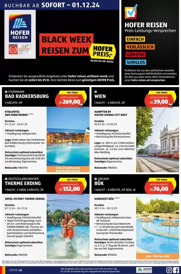 Blättern Sie online im HOFER Flugblatt von 27. November bis 11. Dezember 2024 - Flugblätt seite 46