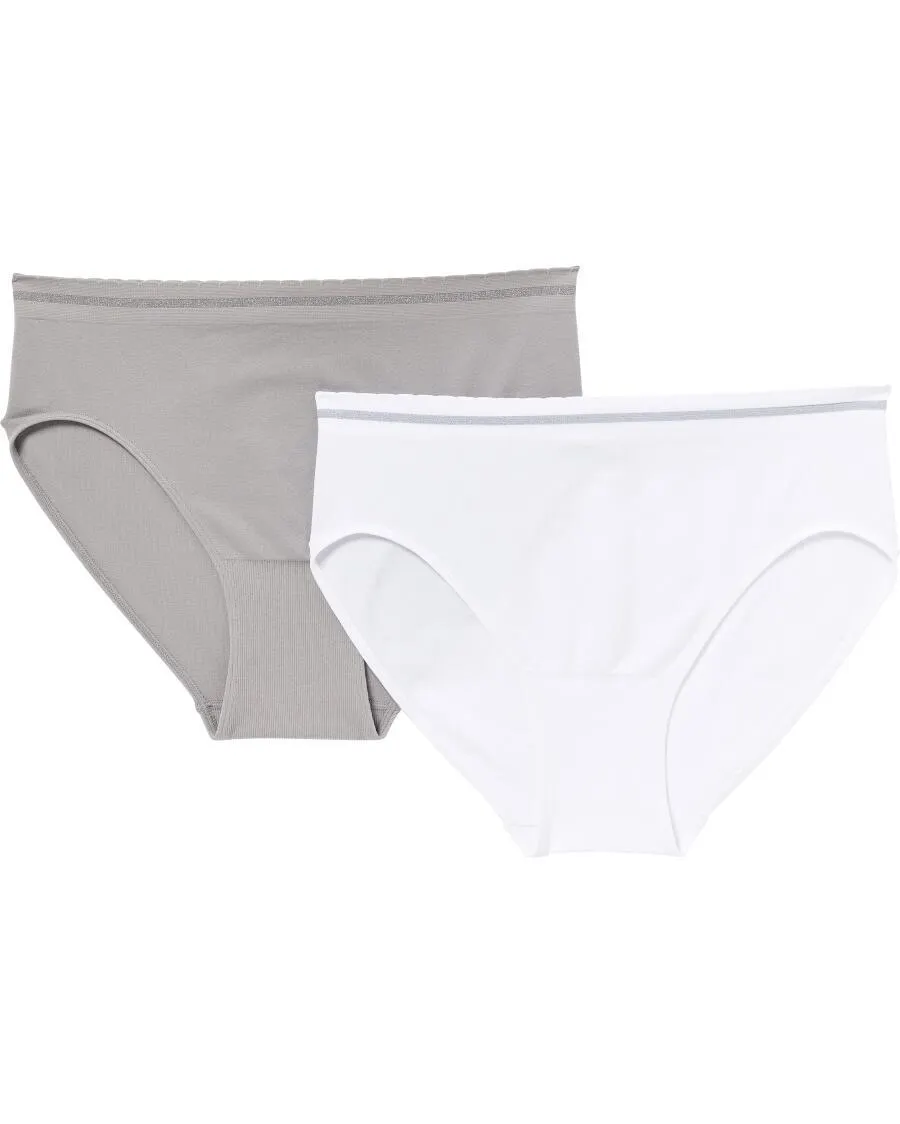 Slips mit Glitzergarn 2er-Pack, Janina Plus