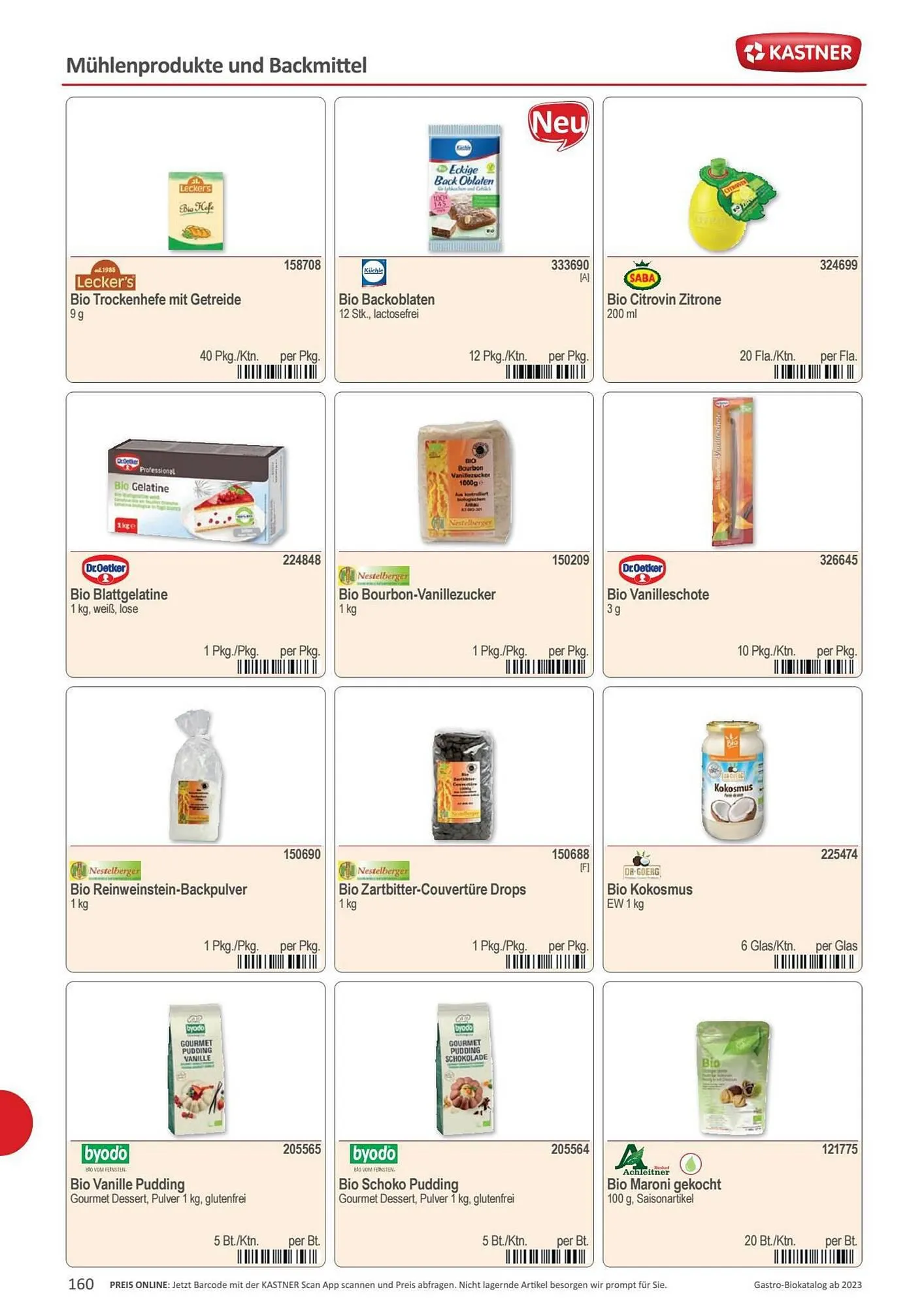 Kastner Flugblatt von 15. September bis 30. Dezember 2023 - Flugblätt seite  162
