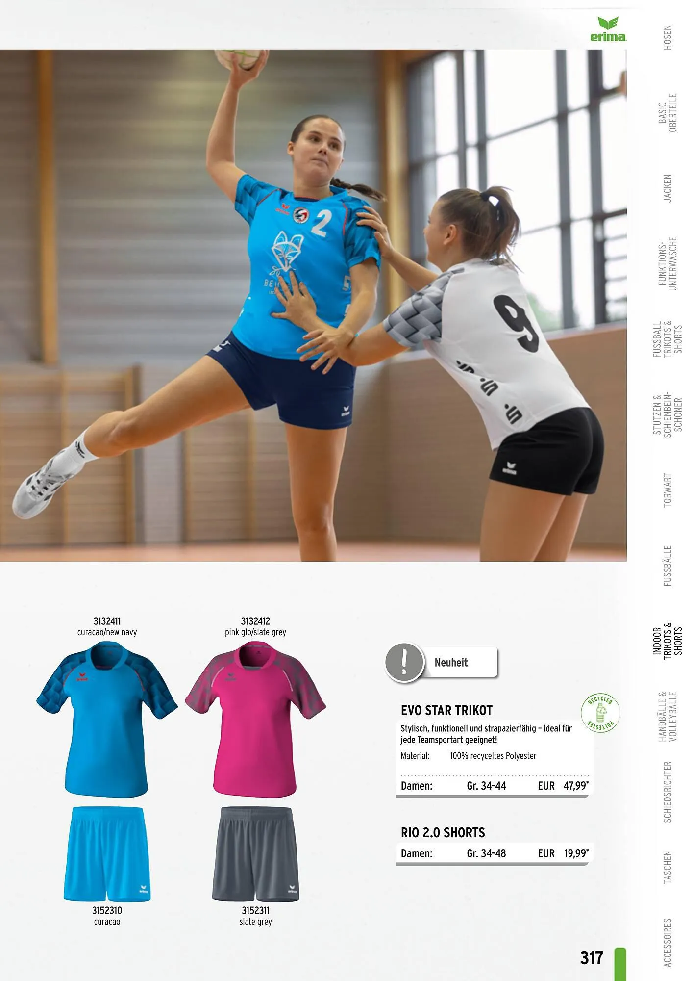 ERIMA Flugblatt von 2. Jänner bis 31. Dezember 2024 - Flugblätt seite 317