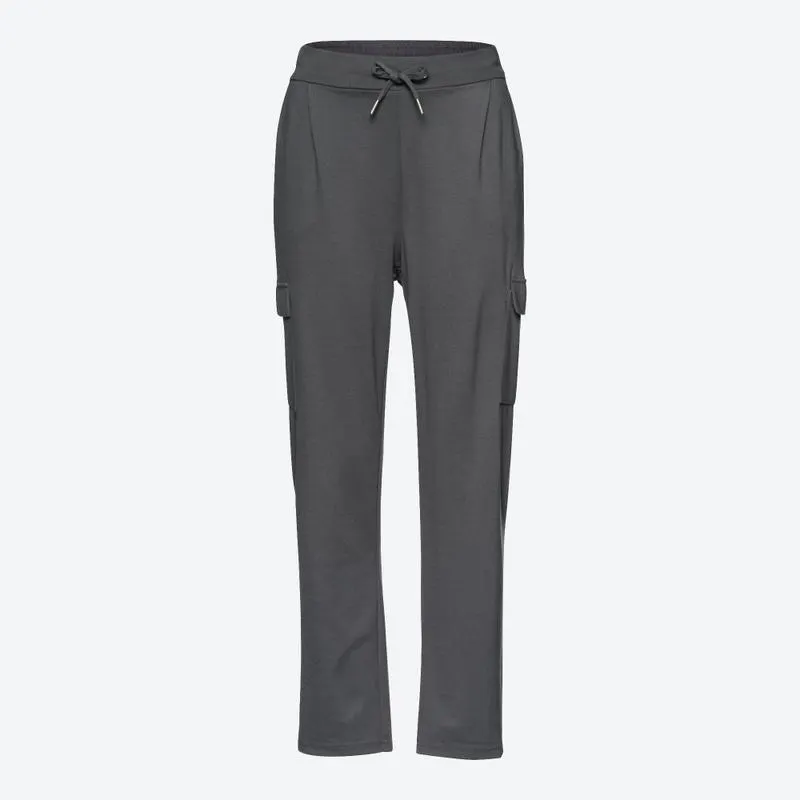 Damen-Stoffhose mit Cargo-Taschen