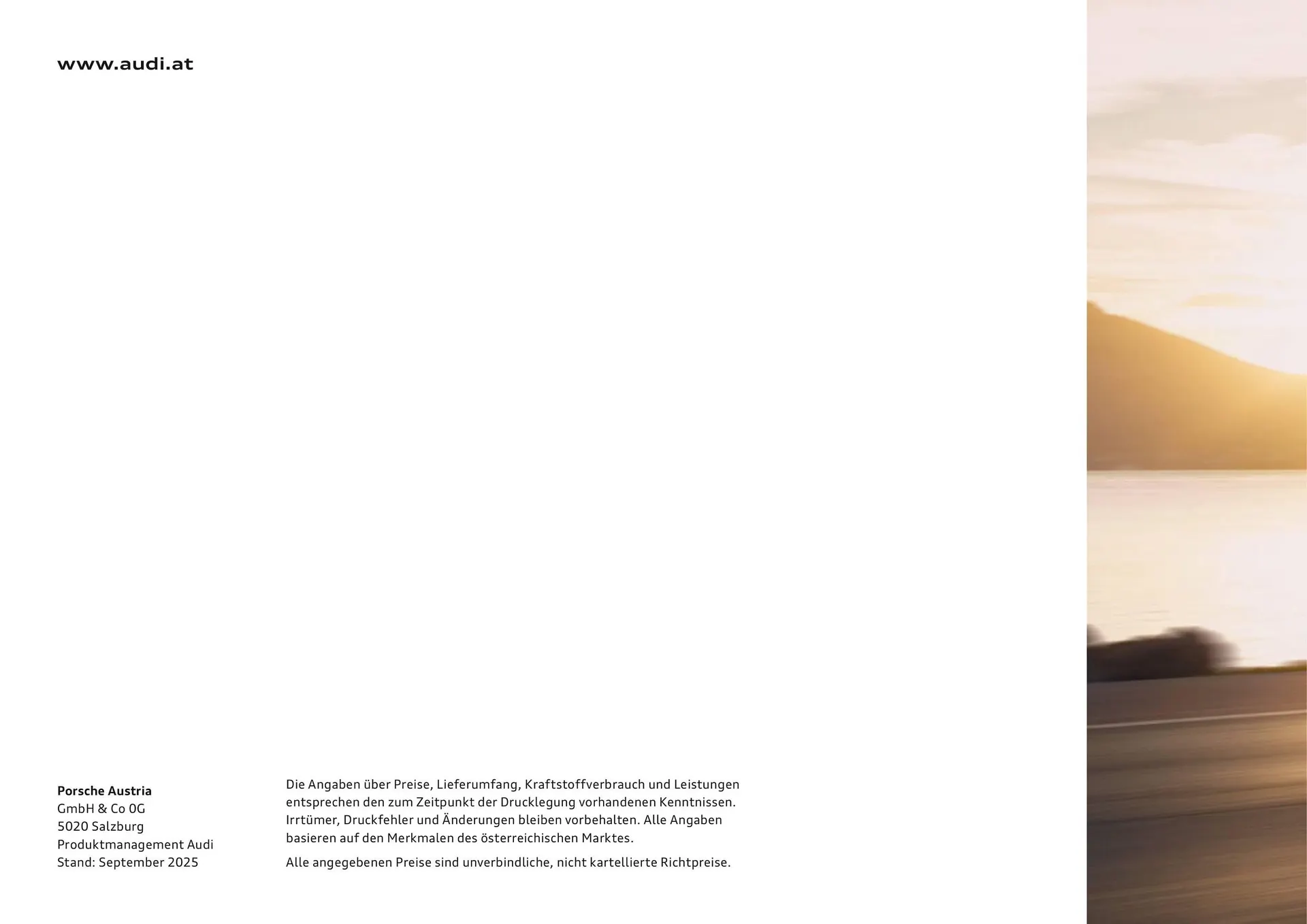 Audi Flugblatt von 20. November bis 22. Juli 2026 - Flugblätt seite 127