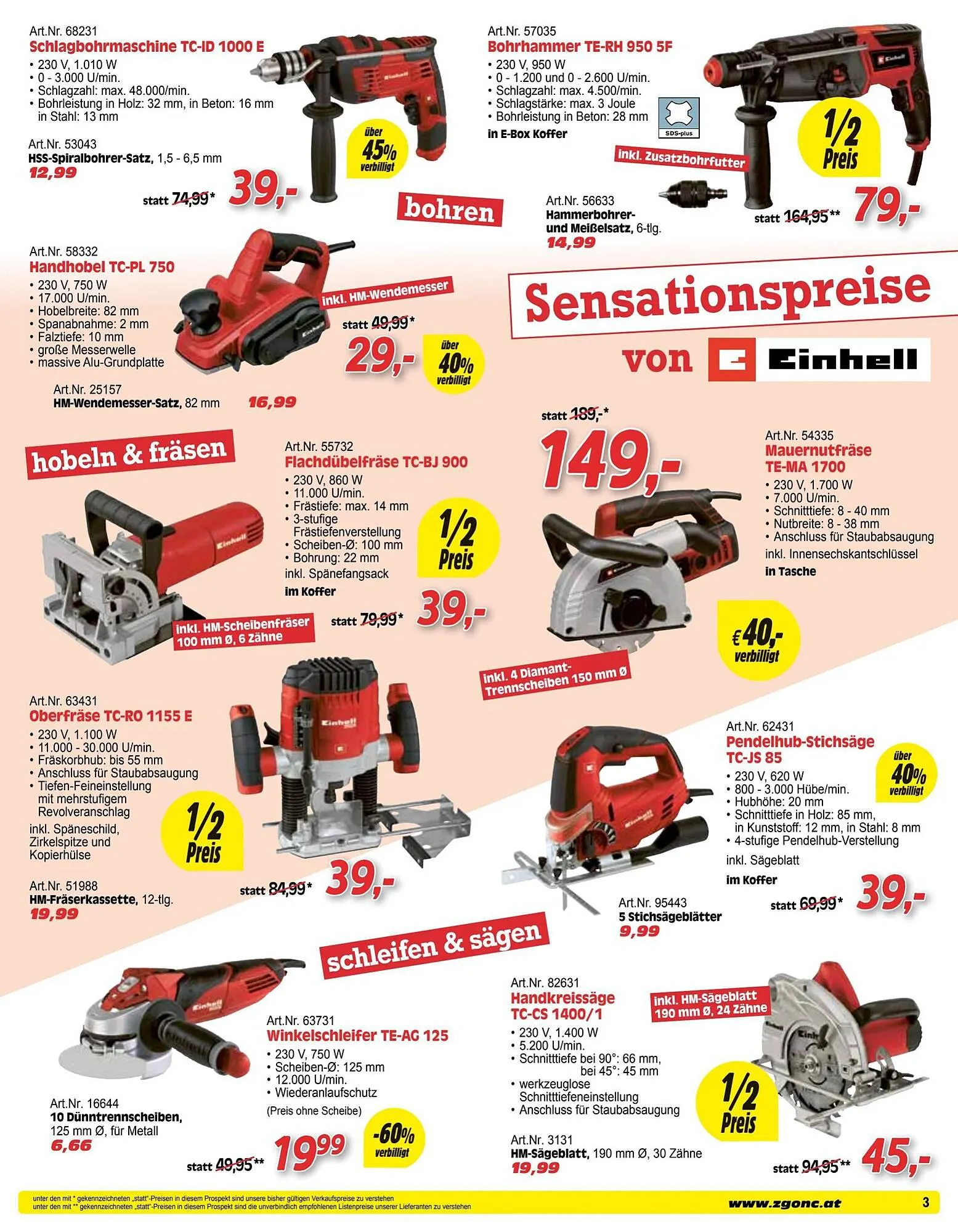 Zgonc Flugblatt von 15. Oktober bis 31. Oktober 2023 - Flugblätt seite 3