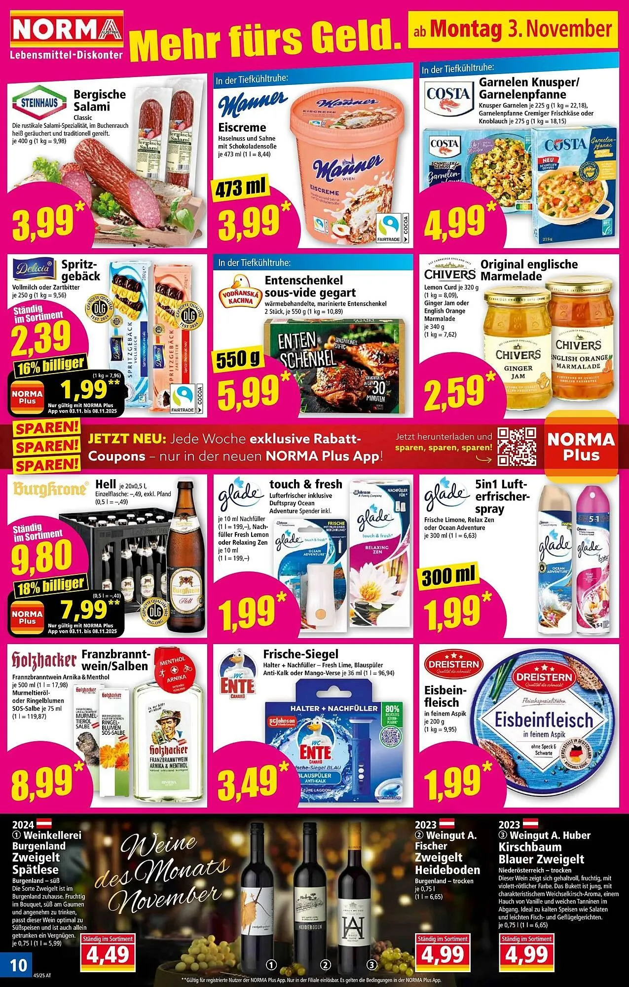 Norma Prospekt von 3. November bis 9. November 2025 - Flugblätt seite 11