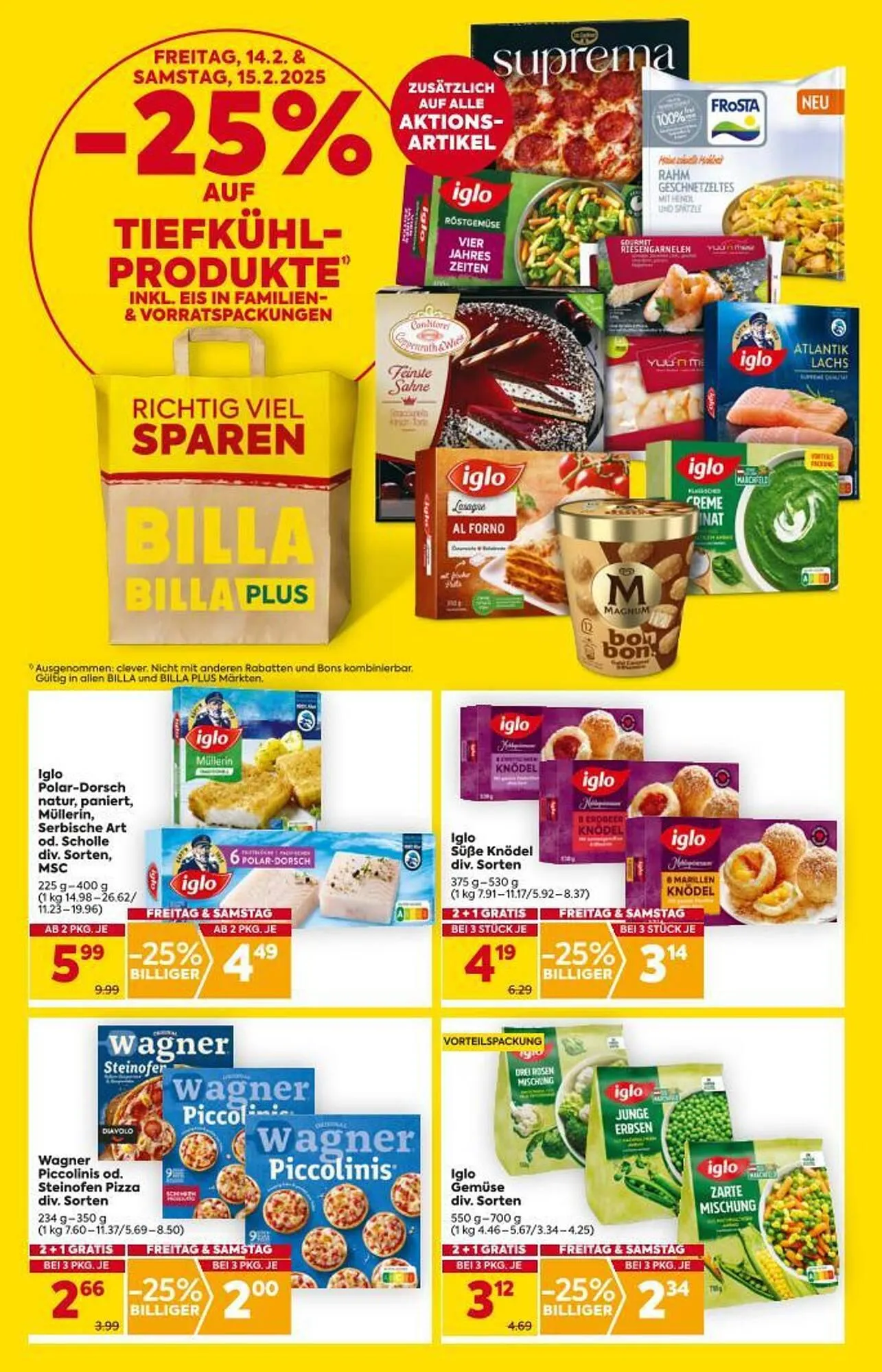 Billa Flugblatt von 13. Februar bis 19. Februar 2025 - Flugblätt seite 2