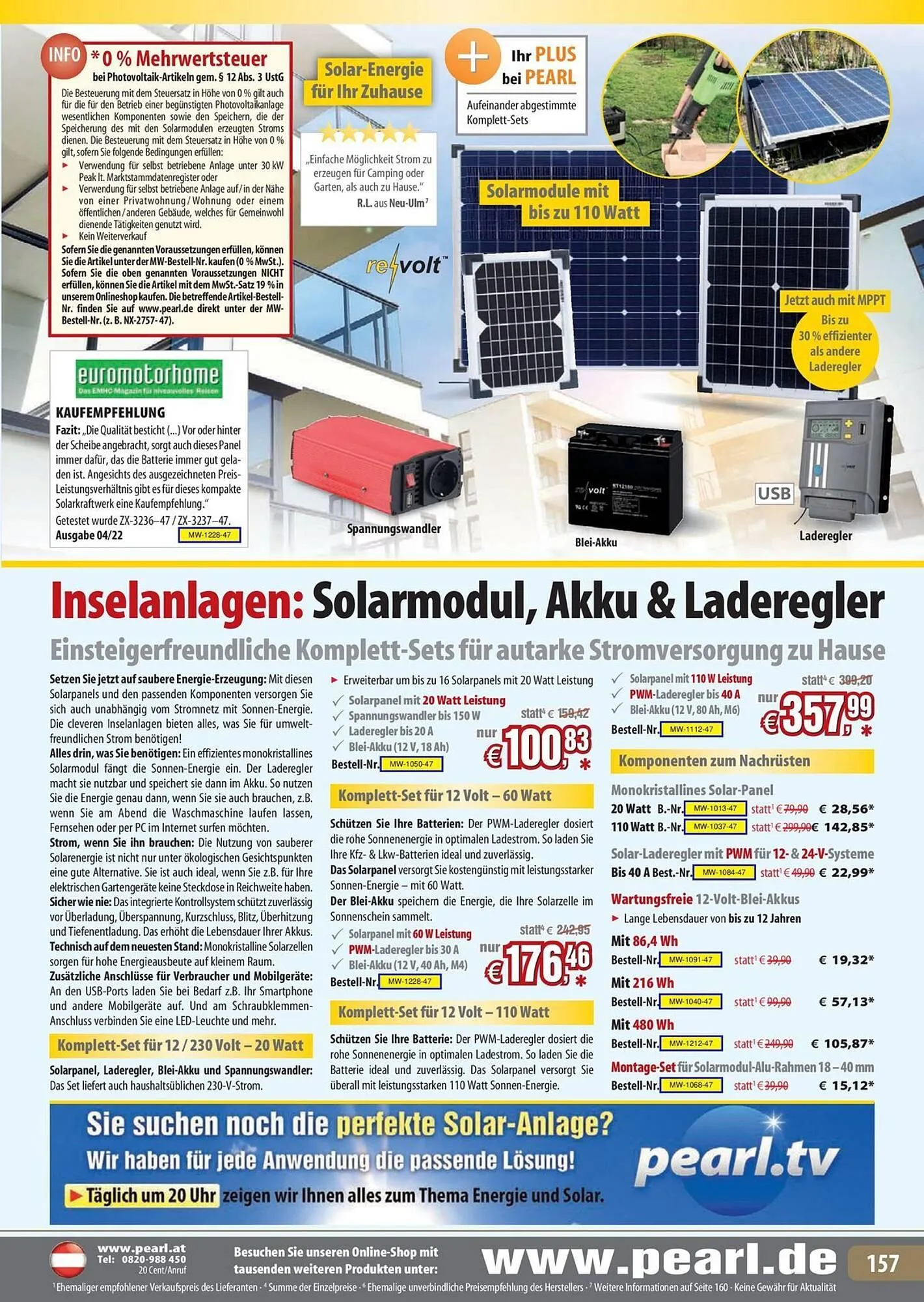 Pearl Flugblatt von 31. August bis 28. September 2024 - Flugblätt seite 157