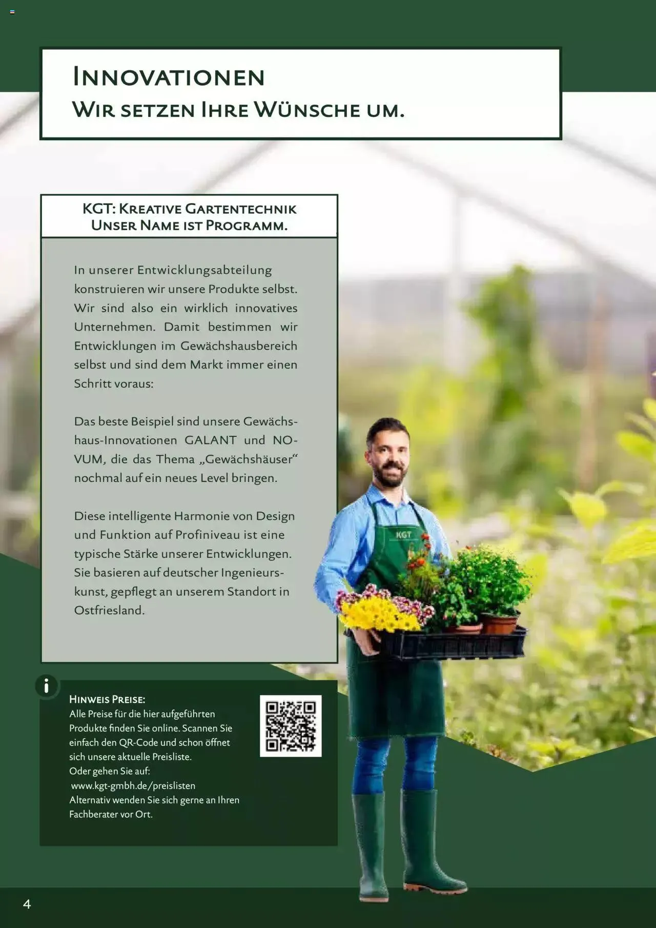 Dehner - KGT Premium Gewächshäuser von 12. Jänner bis 31. Dezember 2023 - Flugblätt seite 4