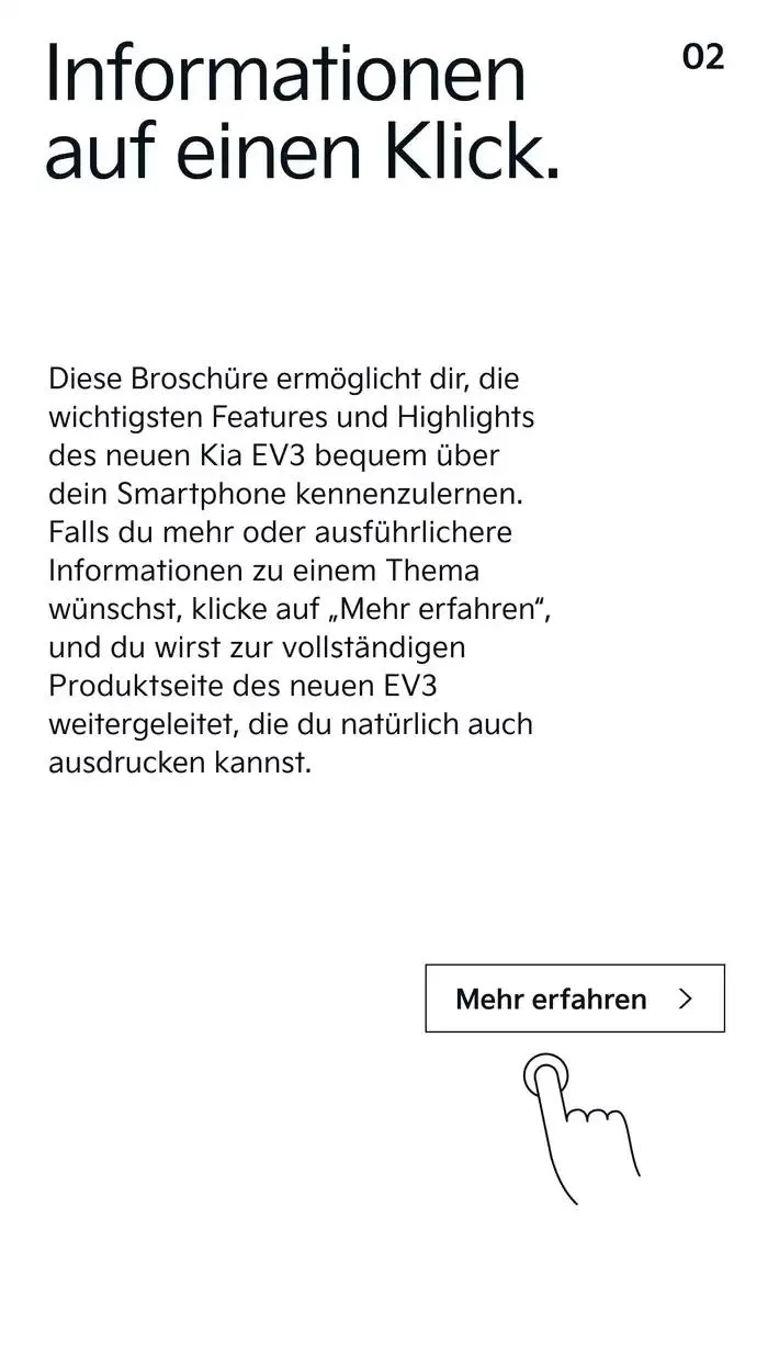 Kia EV3 von 10. Oktober bis 10. Oktober 2025 - Flugblätt seite 2