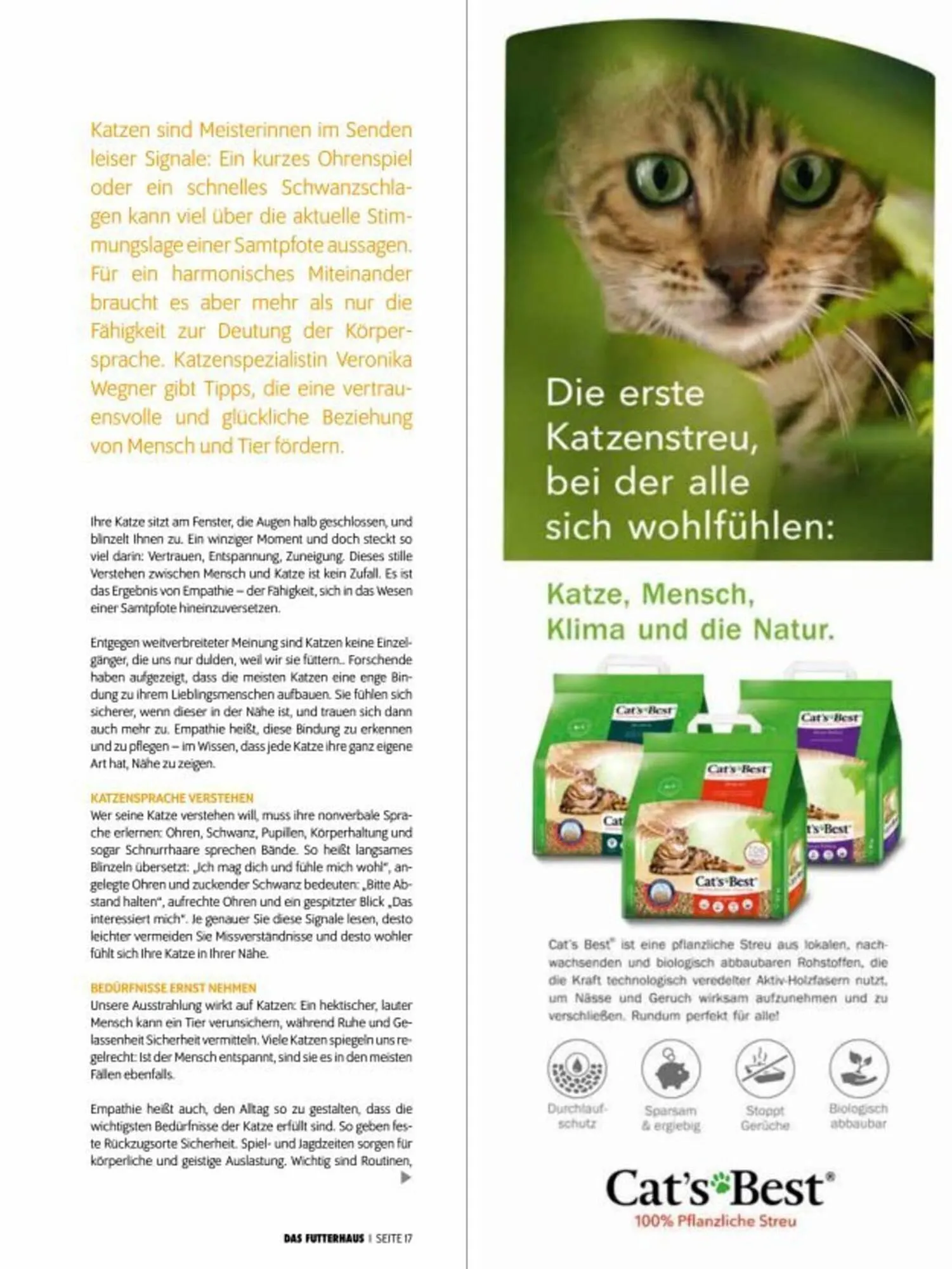 Das Futterhaus Prospekt von 3. Oktober bis 30. November 2025 - Flugblätt seite  17