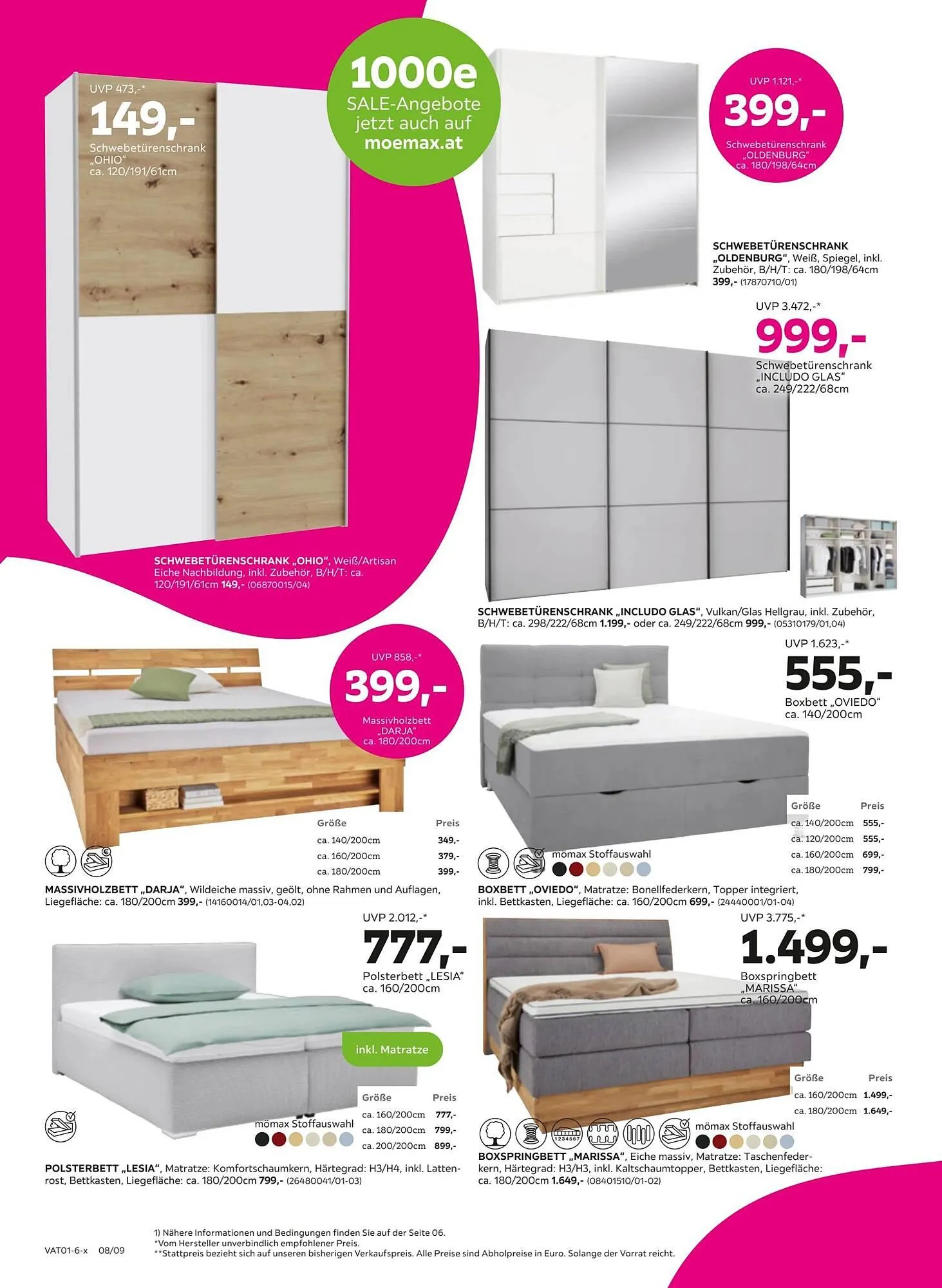 Mömax Flugblatt von 13. Jänner bis 20. Jänner 2026 - Flugblätt seite  8