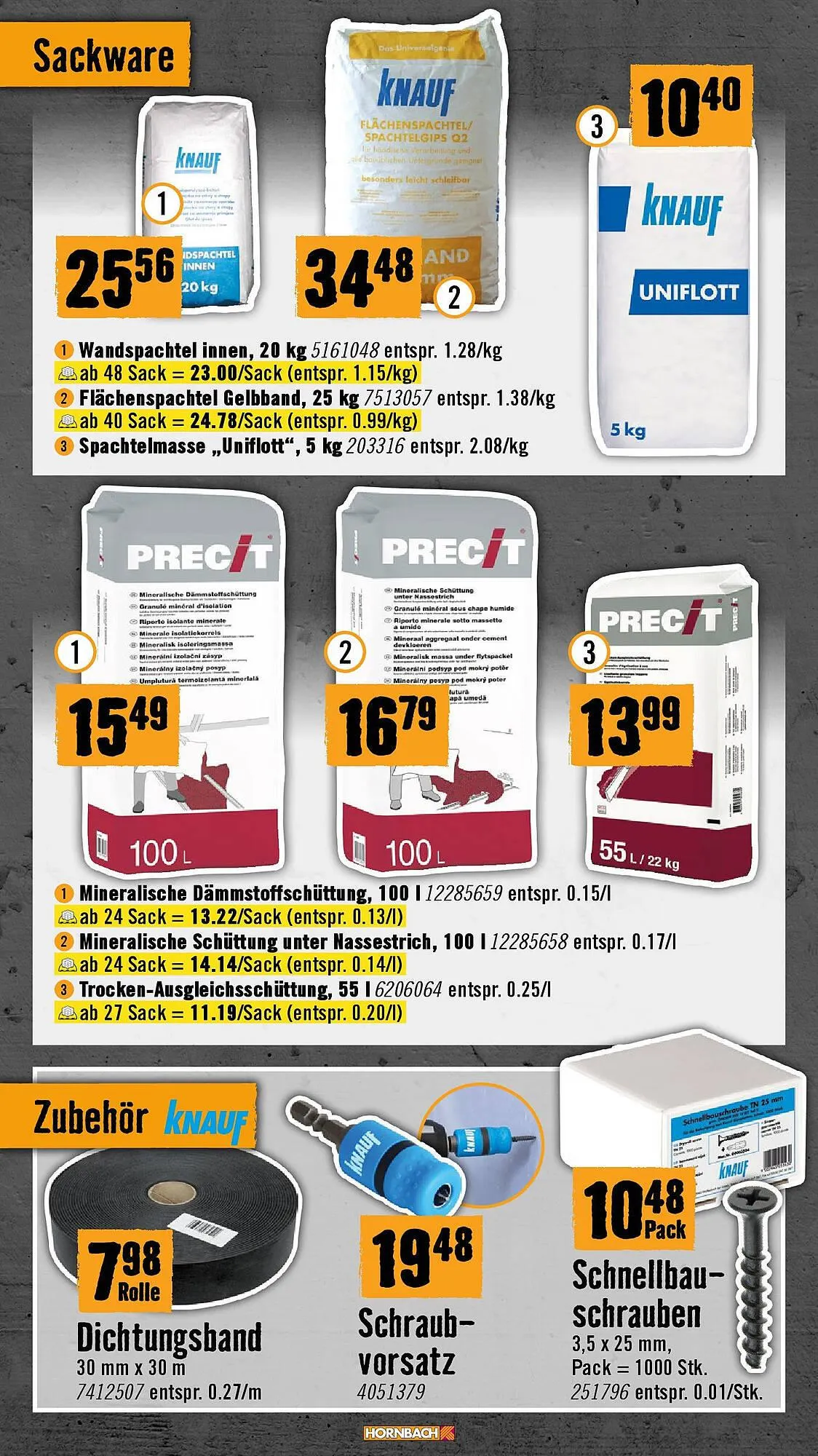 Hornbach Flugblatt von 1. Oktober bis 29. Oktober 2025 - Flugblätt seite  25