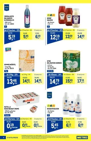 METRO Flugblatt Food - Profi von 11. Juni bis 24. Juni 2026 - Flugblätt seite  4