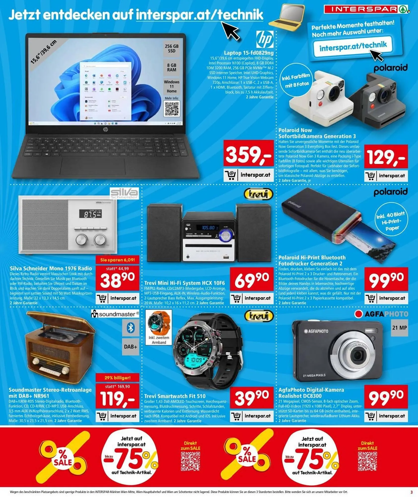 Interspar Flugblatt von 27. November bis 17. Dezember 2025 - Flugblätt seite  3