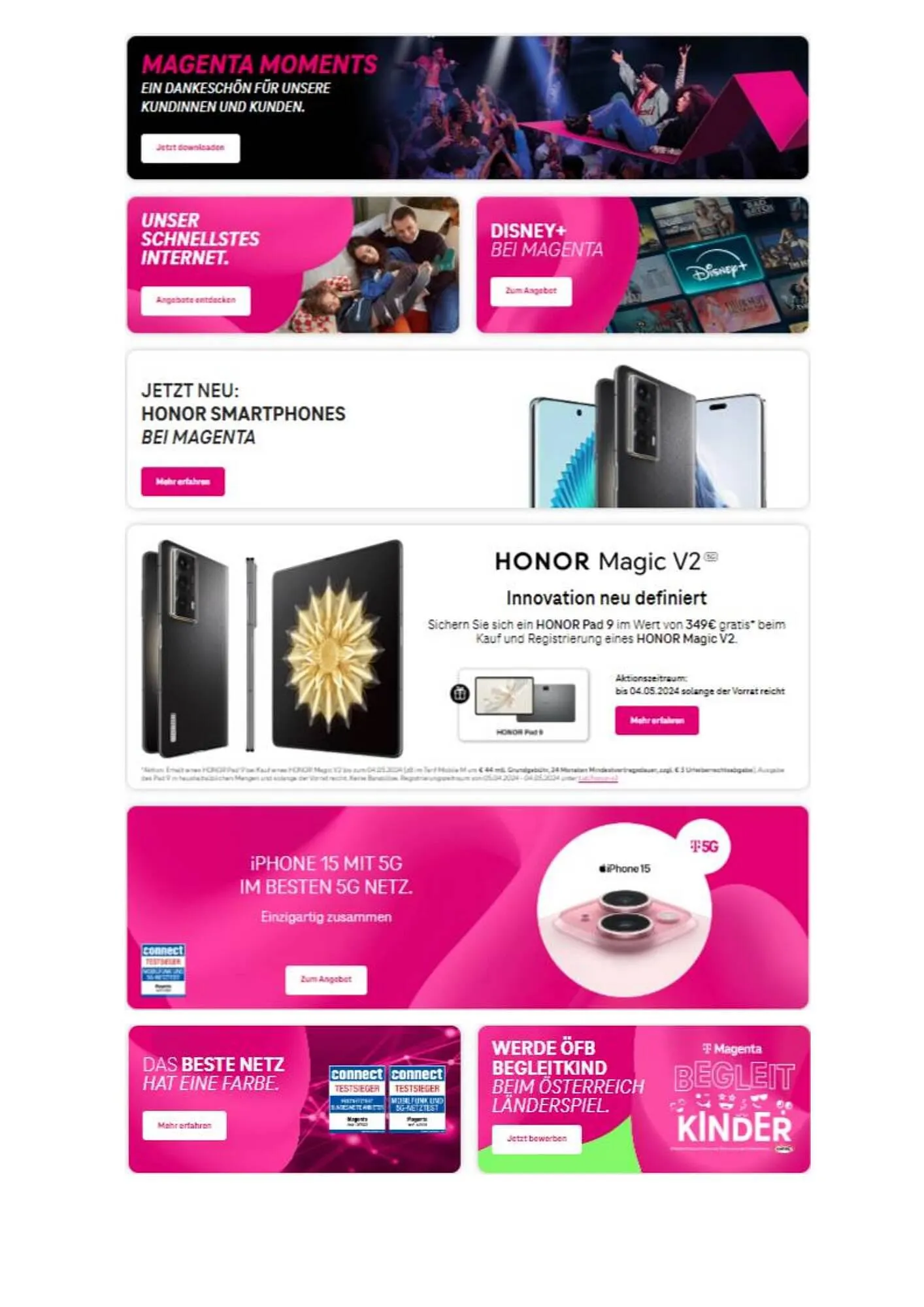 Magenta Flugblatt von 8. April bis 14. April 2024 - Flugblätt seite  