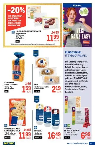 METRO Flugblatt Food - Profi von 11. Juni bis 24. Juni 2026 - Flugblätt seite  33