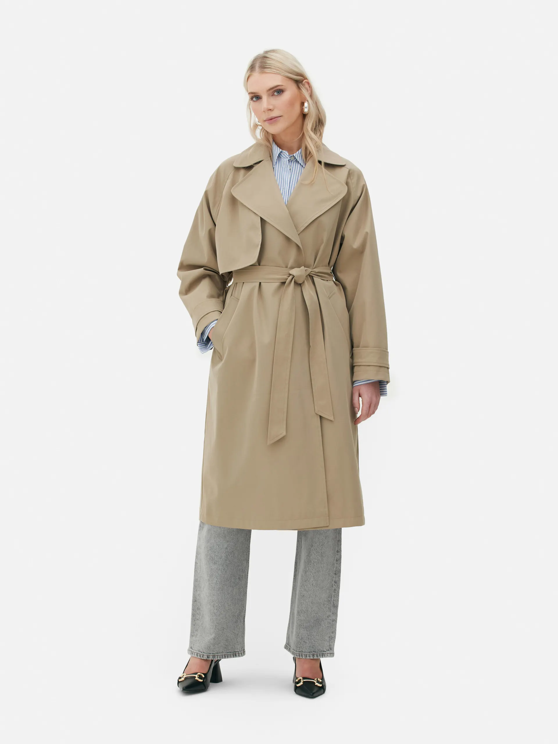 „Paula Echevarría“ Trenchcoat mit Gürtel
