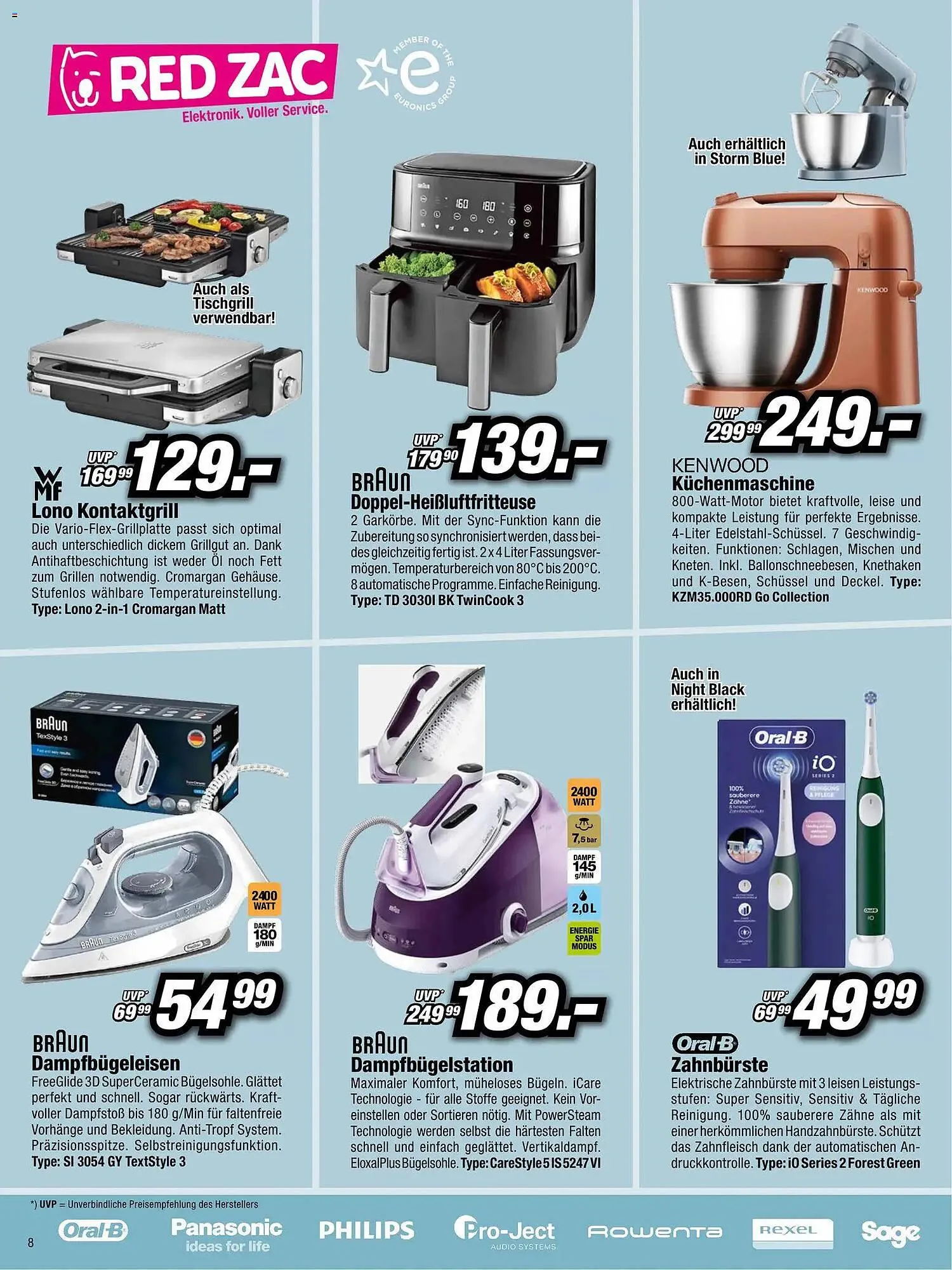 Red Zac Flugblatt von 23. Februar bis 15. März 2026 - Flugblätt seite  8