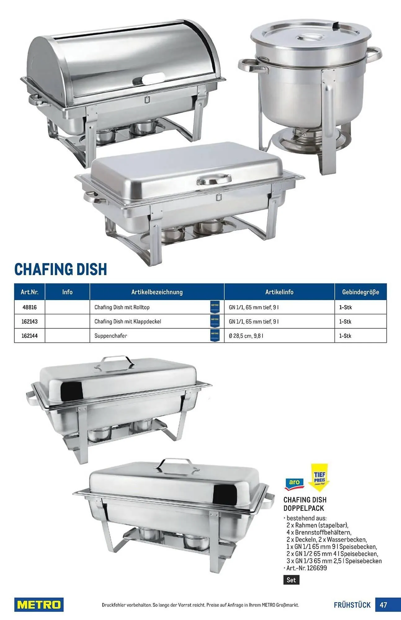 Metro Flugblatt von 18. März bis 1. April 2026 - Flugblätt seite  47