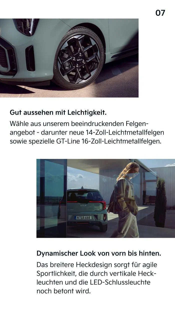 Kia Picanto von 27. Juli bis 27. Juli 2025 - Flugblätt seite  7