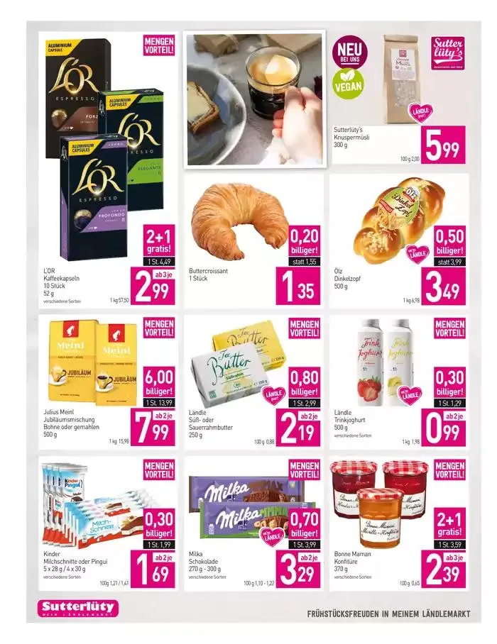 Sutterlüty flugblatt von 9. Jänner bis 14. Jänner 2025 - Flugblätt seite 10