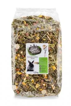 LandPartie Zwergkaninchen-Futter mit Luzerne 1,2 kg